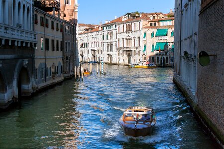 Italy canal travel