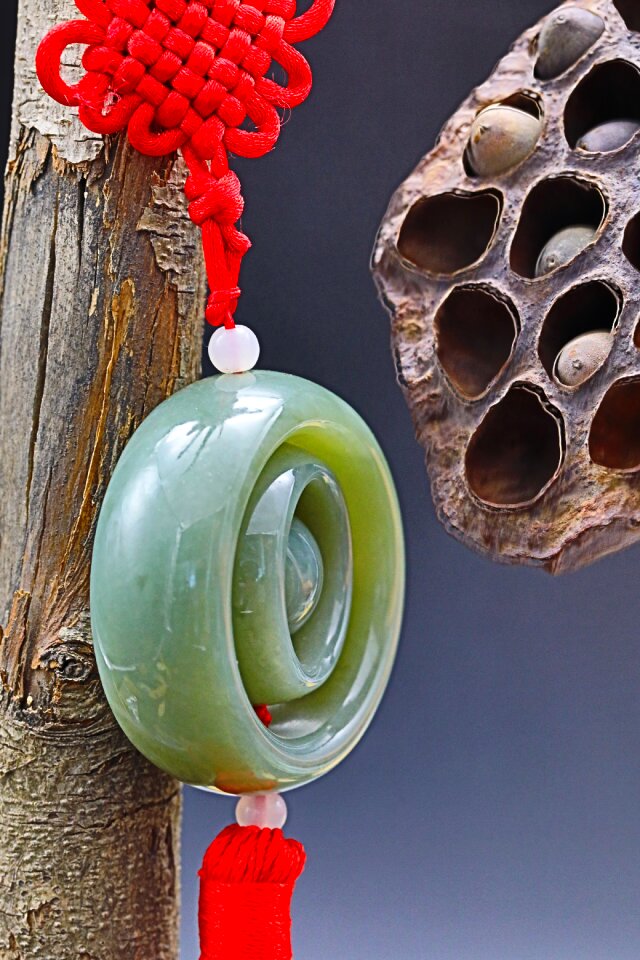 Pendant jade decoration