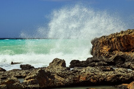 Water motion splash