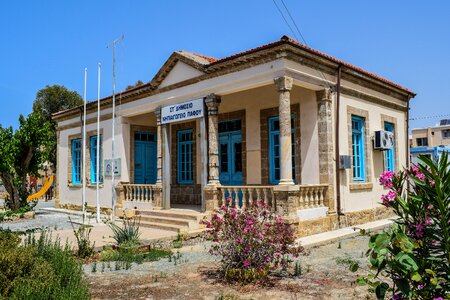 Neoclassic exterior paphos photo