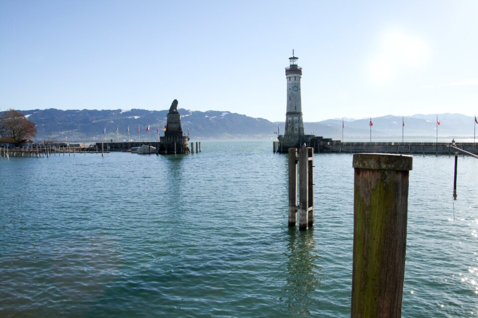 Harbour entrance water lake