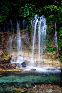 Falls el salvador water photo