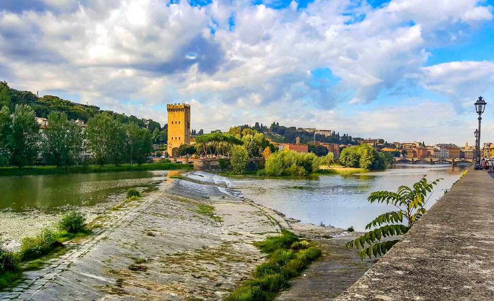 River tower castle