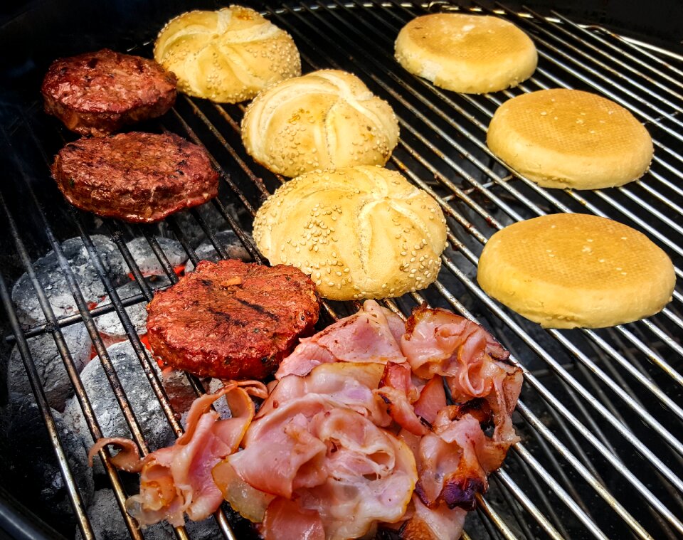 Bacon grill sandwiches