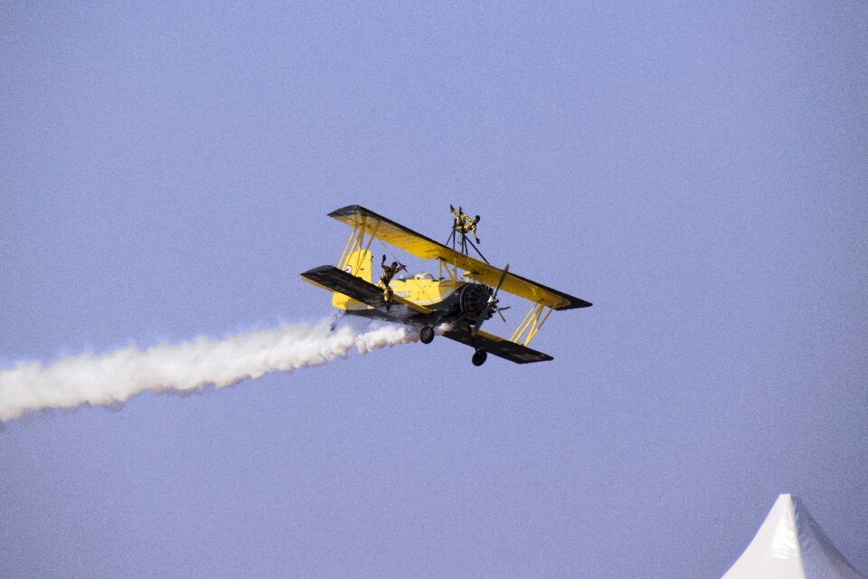 Air show daredevil