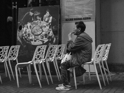 Shanghai granny alone