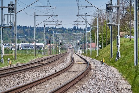Just rail railway rails photo