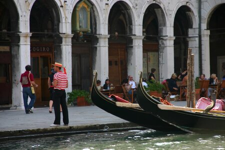 Canal venetian venezia photo