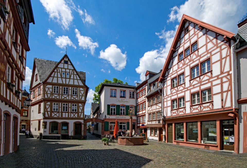 Europe old building historic center