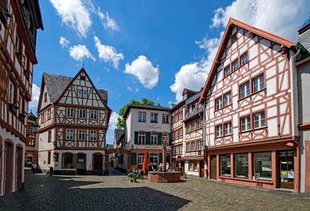 Europe old building historic center
