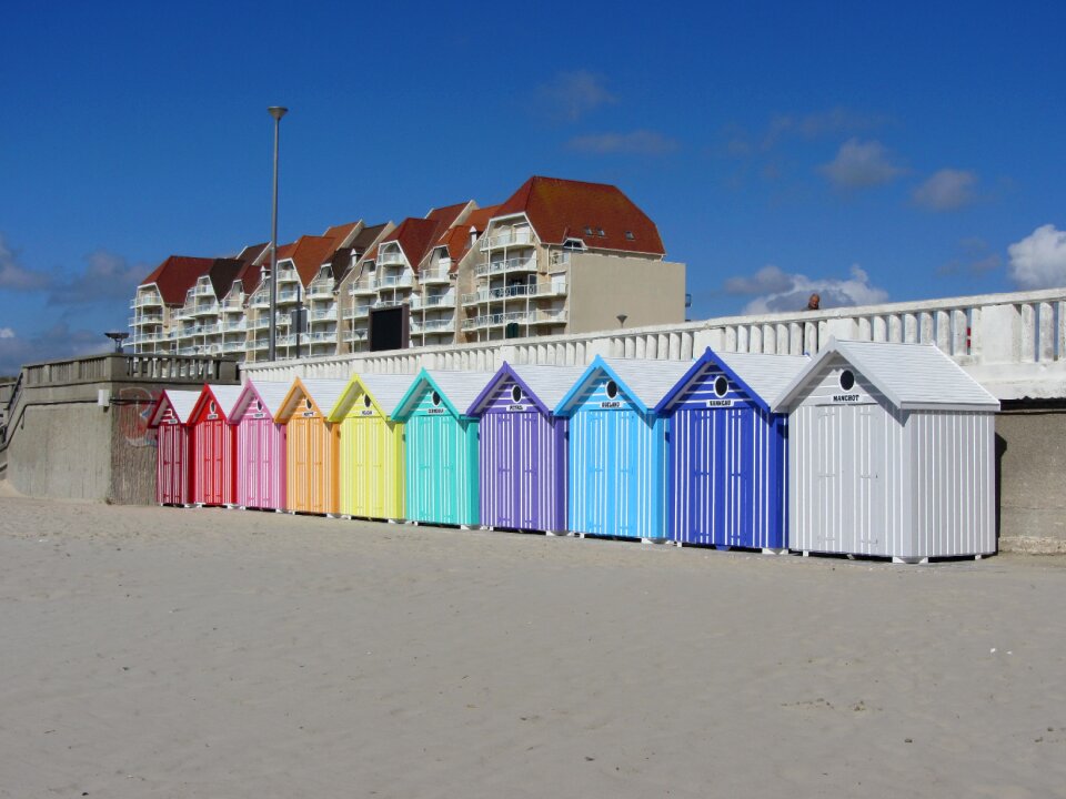 Stella beach france beach cabins