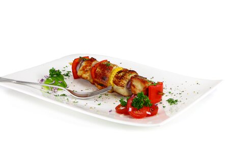 Shish kebab food meat photo