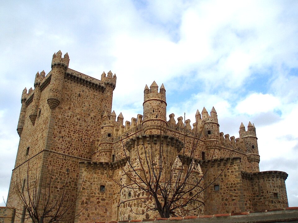 Toledo battlement medieval