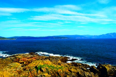 Sea rocks galicia