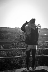 Beijing jingshan park travel view