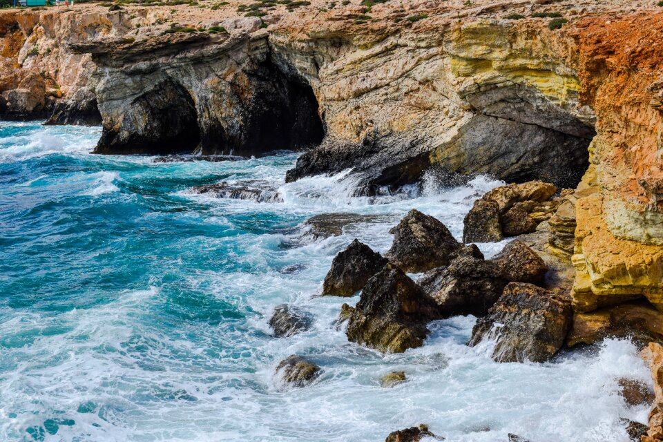 Coast sea cliff photo