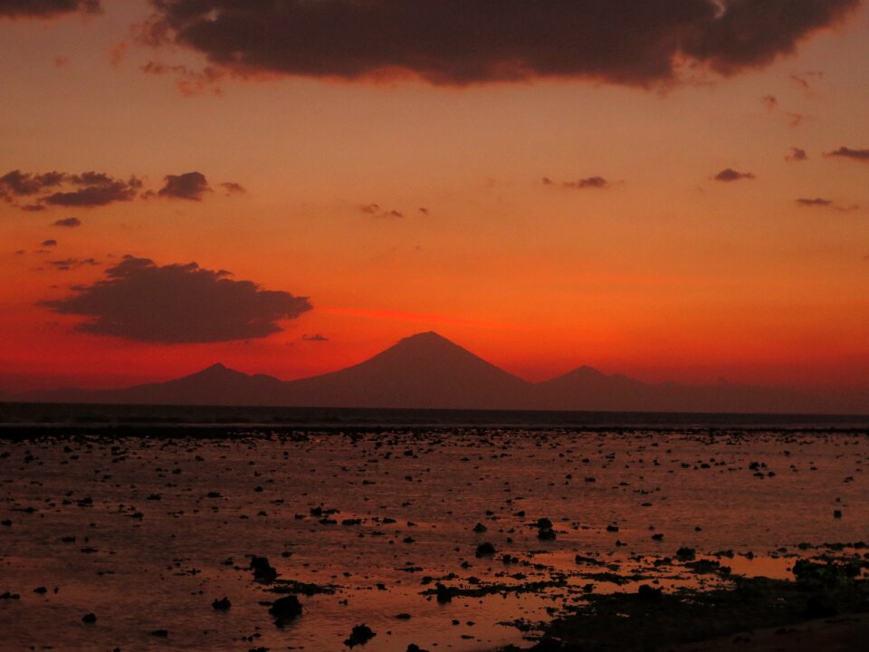 Nature sea scenery