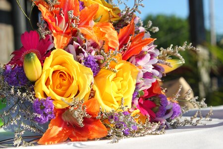 Wedding flowers floral romance photo