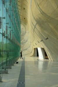 The museum light installation