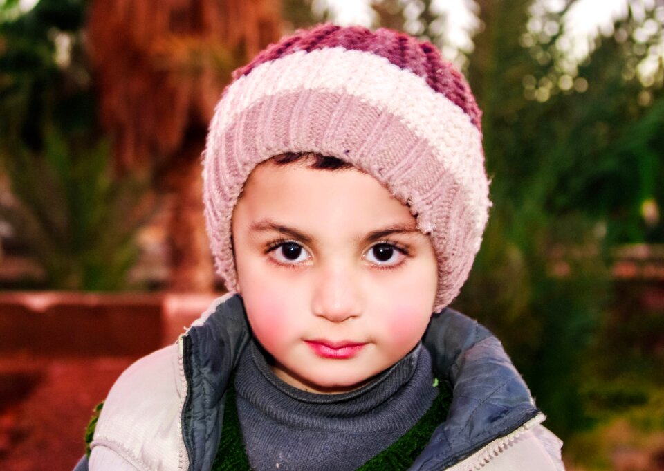 Face portrait boy