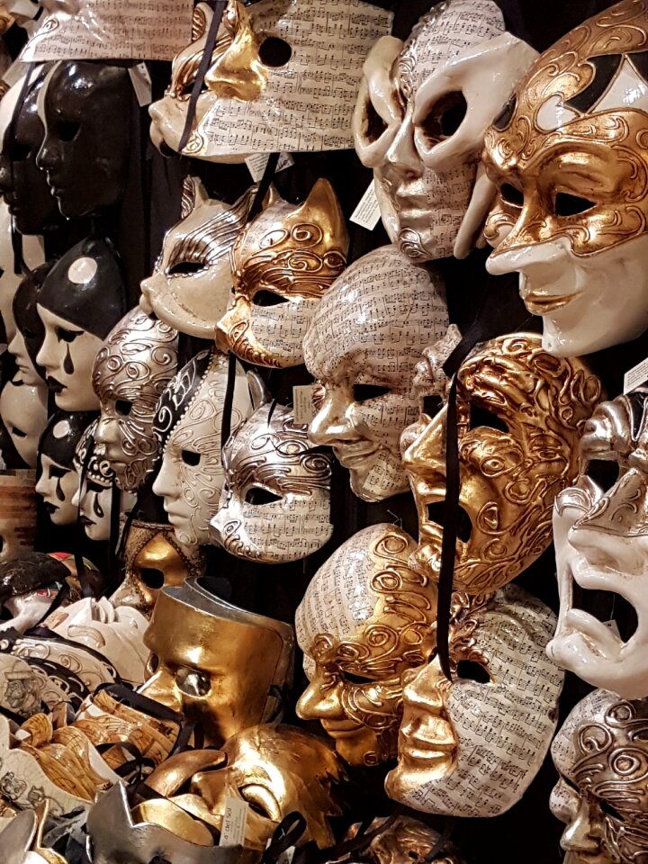 Mask criminal case carnival