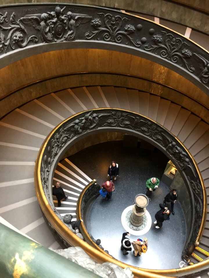 Staircase old italian