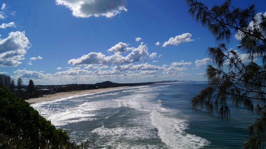 Queensland australia surf beach photo