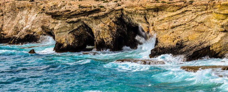 Coast sea cliff photo