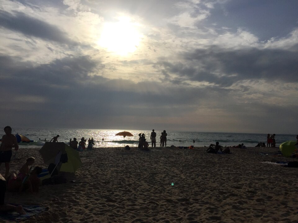 Beach sky summer