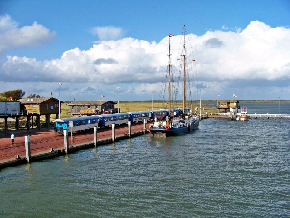 Port motifs north sea coast sugar candy