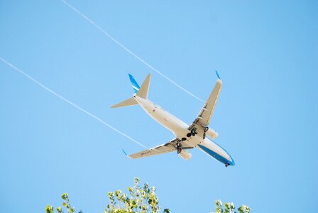 Plane air fly photo