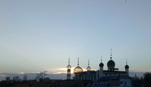 Mosque sunset Free photos photo