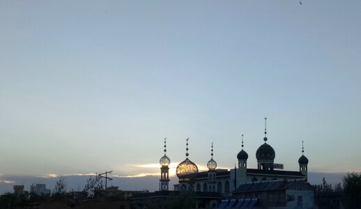 Mosque sunset Free photos