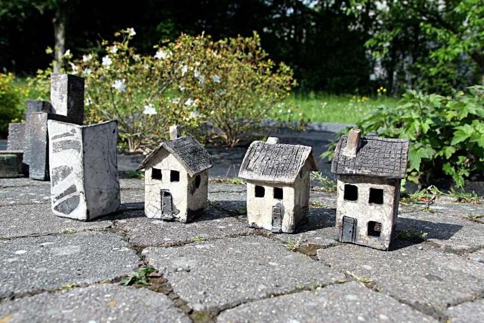 Raku ceramic home ceramic