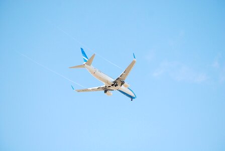 Plane air fly photo