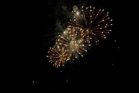 Pyrotechnics darkness rockets