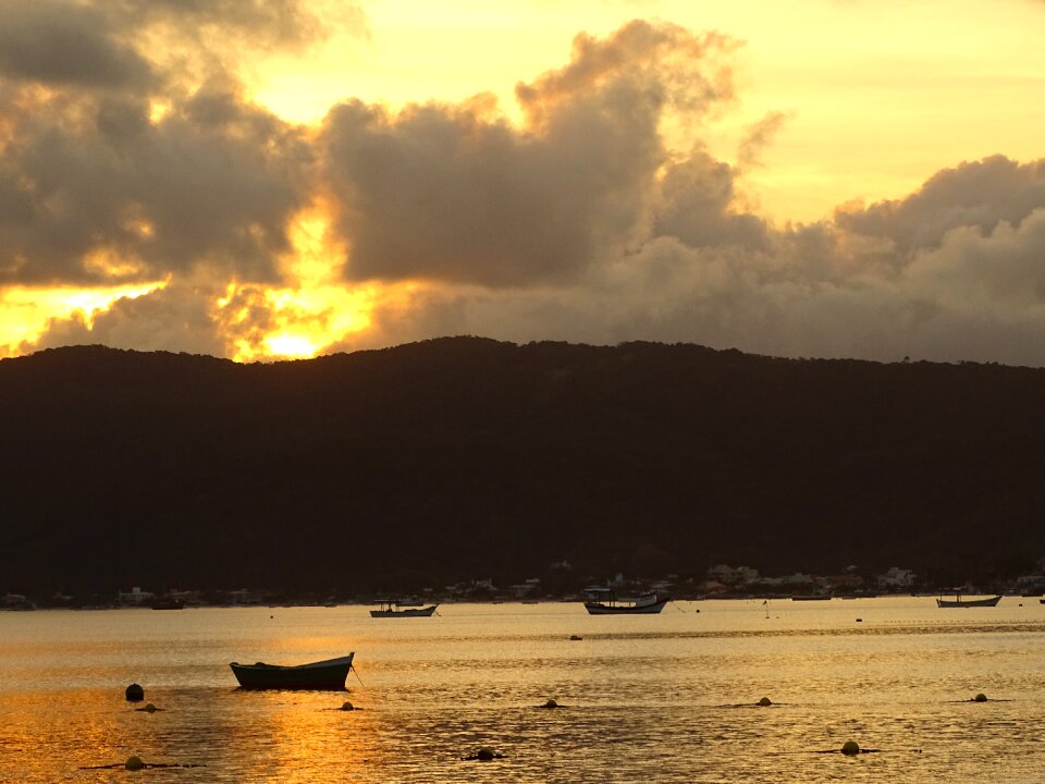 Landscape sunset nature