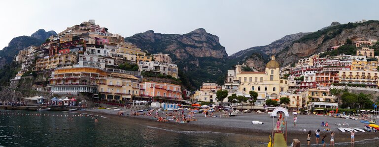 Italy positano landscape