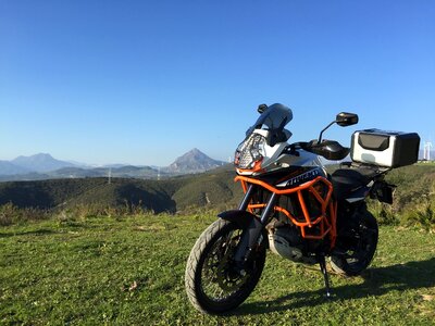 Adventure bike vehicle