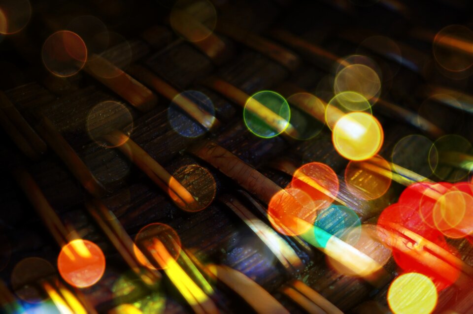 Colour lights texture background