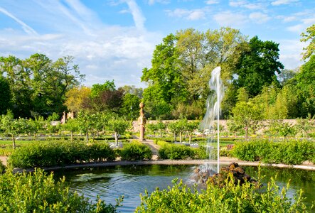 Germany garden spring photo