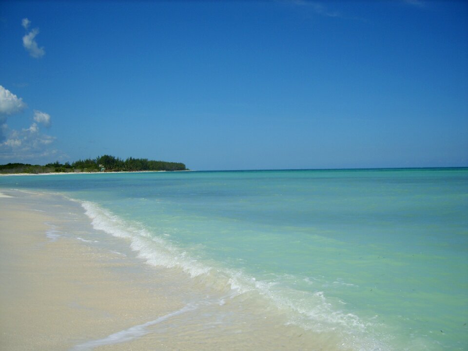 Caribbean beach sand