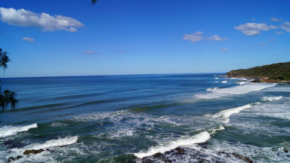 Queensland australia surf beach photo