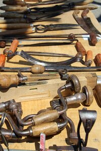 Old tools market flea market photo