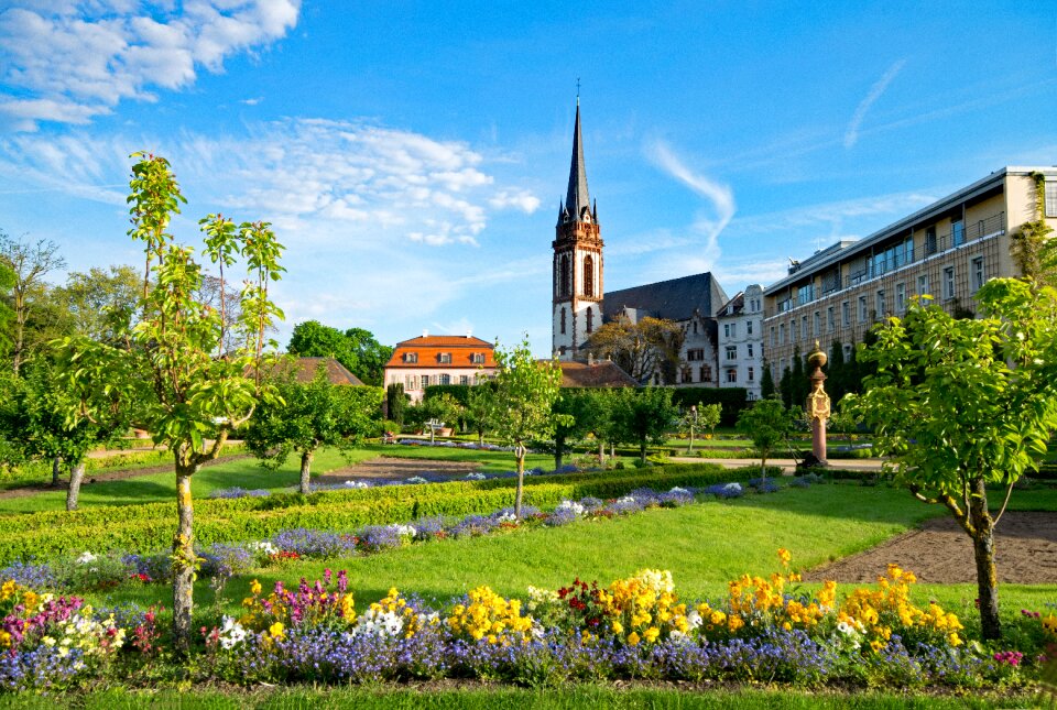 Germany garden spring photo