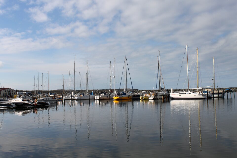Baltic sea bodden evening sun
