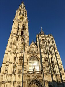 Belgium cathedral architecture photo