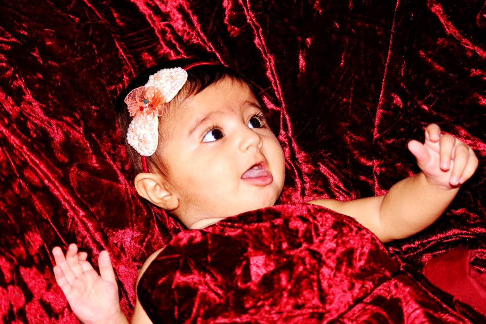 Baby girl happy kid