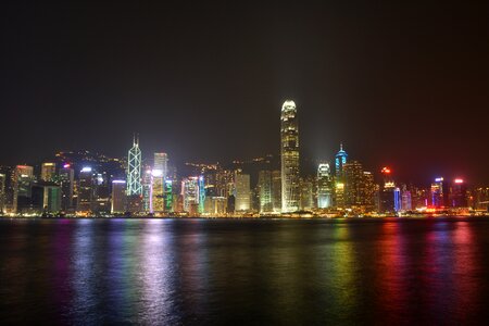 Asia city cityscape photo