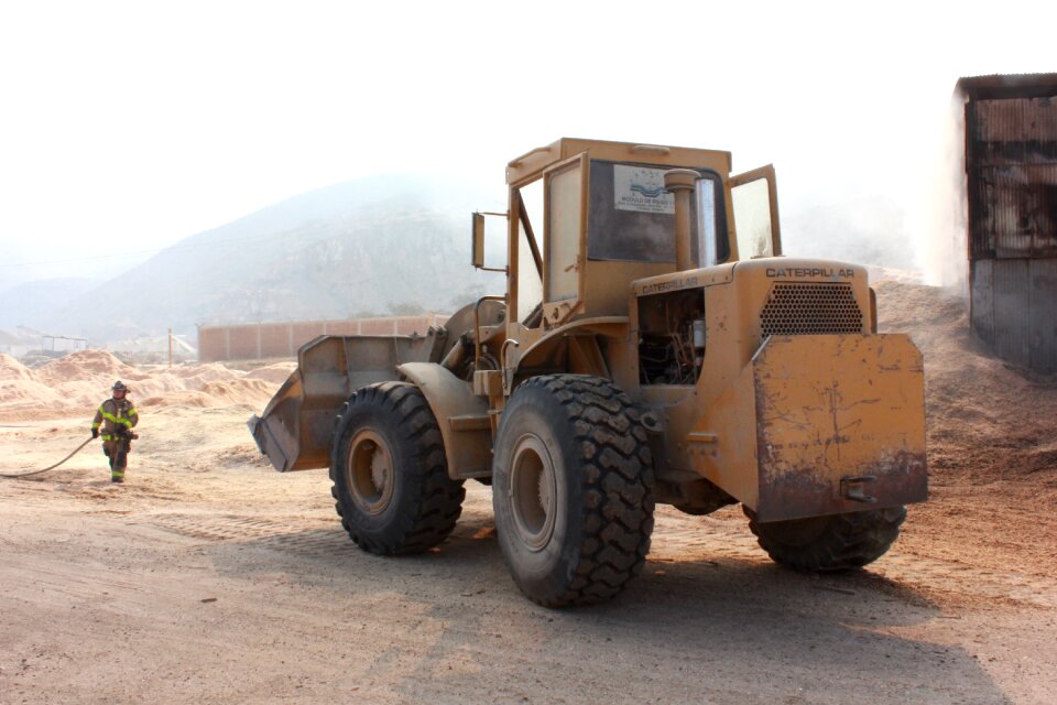 Trascabo sawdust combustion